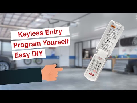 How to Install & Program a Genie Keyless Entry to your Garage Opener