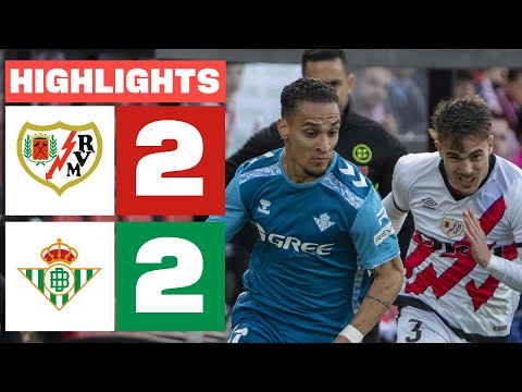 RAYO VALLECANO 2 - 2 REAL BETIS I HIGHLIGHTS LALIGA EA SPORTS