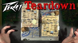 Video thumbnail for Amp Boards - Peavey XR-1200 Stereo Powered Mixing Console Teardown part 2 by Nick Drudge