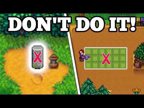 10 Stardew Valley Mistakes You’ll Regret Forever
