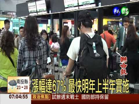 凍漲27年 機場稅明年漲200元