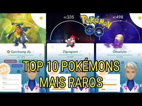 TOP 10 POKÉMONS SHINY MAIS RAROS DE 2021! [POKÉMON GO].#SHORT