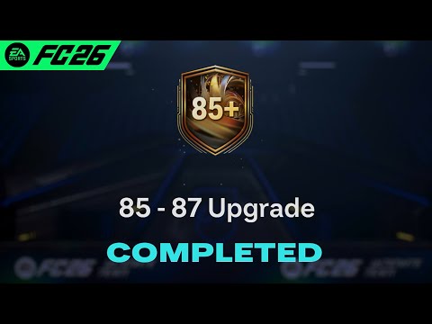 85-87 Upgrade SBC Solution Completed - Cheap Solution & Tips FC 26