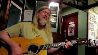 Sam Burke performs 'America' by Paul Simon© at Charley Farrelly's on Independence Day 2014