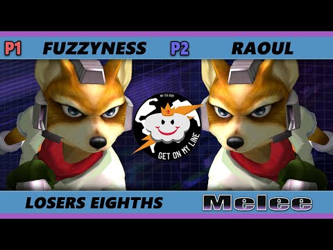 GOML Online 2021 Losers Eights - Fuzzyness (Fox) Vs. raoul (Fox) SSBM Melee Tournament
