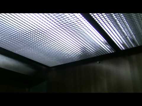 1980's vintage Dover hydraulic elevator at Clinton Crossings in HD.