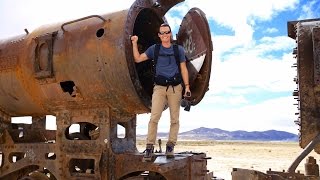 1950s TRAIN CEMETERY | Uyuni, Bolivia - YouTube
