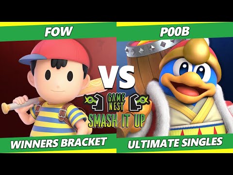 Smash It Up 22 - p00b (Dedede) Vs. FOW (Ness) - SSBU Ultimate Tournament