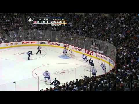 Montreal Canadiens Vs Winnipeg Jets Highlights - Oct 9th 2011