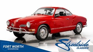 Video Thumbnail for 1970 Volkswagen Karmann-Ghia