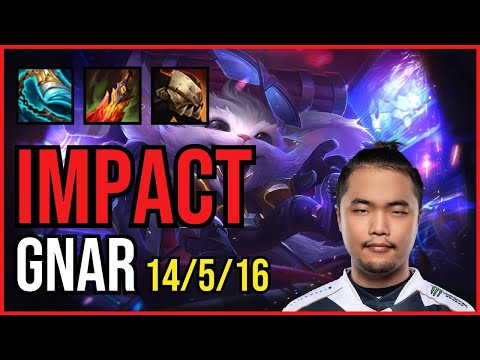 IMPACT - GNAR vs CAMILLE Top - NA Challenger - Patch 11.3