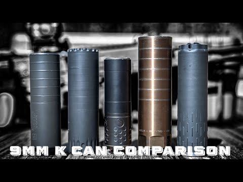 9mm K Suppressors comparison