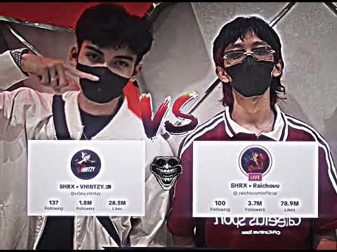 Raichouu Vs Vhintzy🗿| Shairax Chou User Battle 