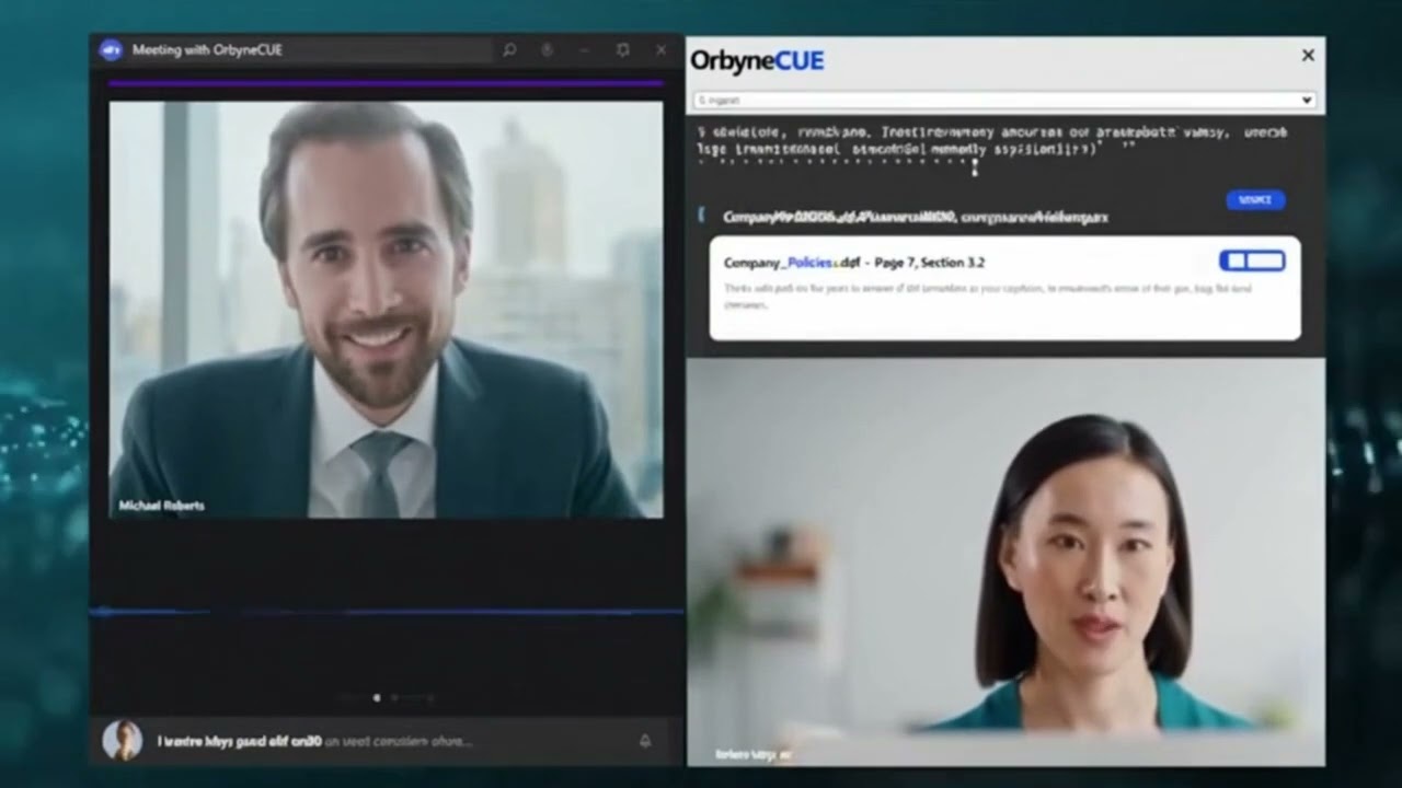 OrbyneCUE Product Demo