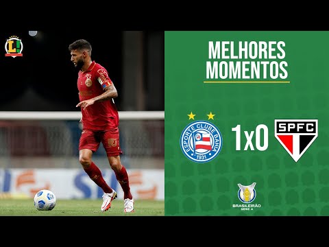 BAHIA 1 X 0 SÃO PAULO - SÉRIE A - MELHORES MOMENTOS - 30ª RODADA