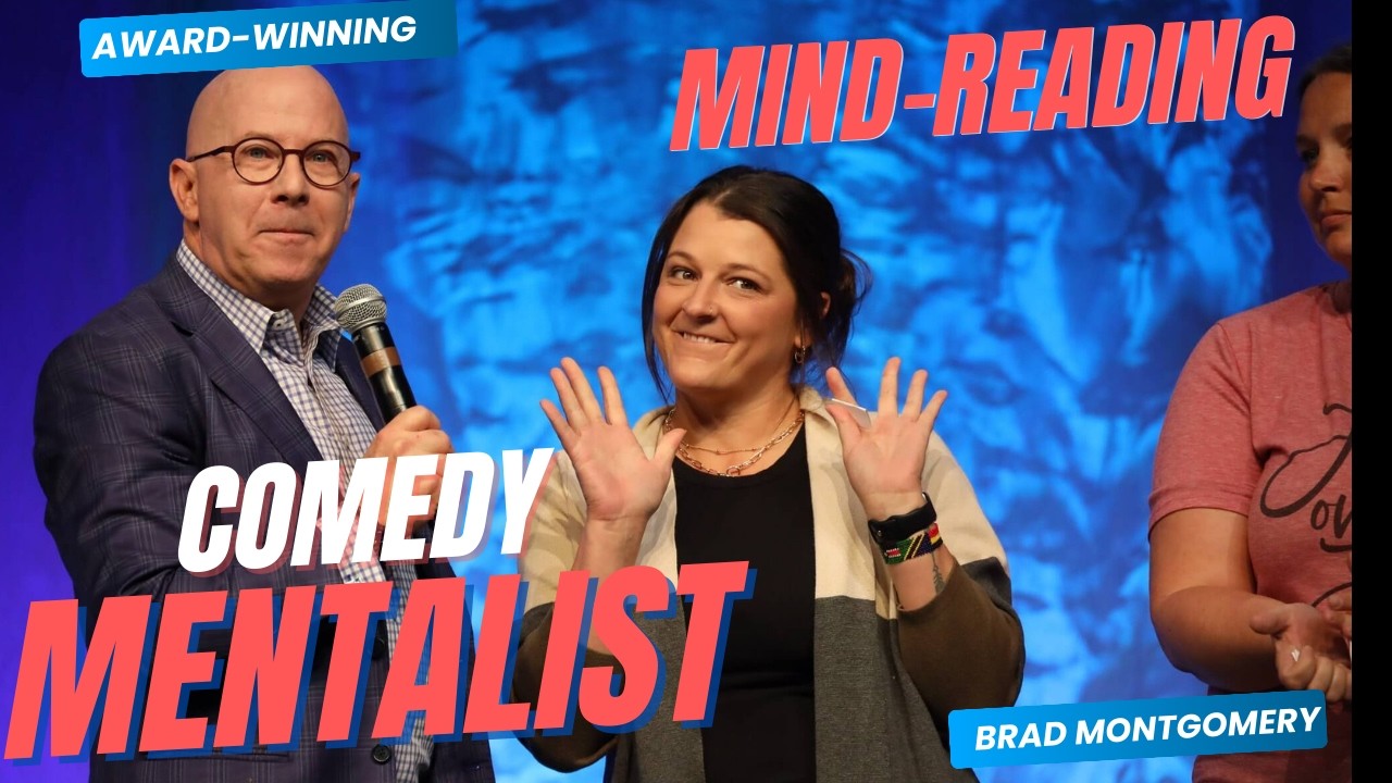 Promotional video thumbnail 1 for Comedian Mentalist Magician