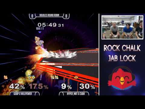 RCJL 7 SSBM - Goop & Willpower Vs. Hyper_Mat & Cuda - Doubles Round Robin