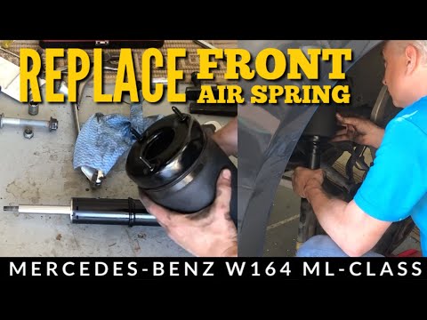 How to Replace Mercedes ML350 W164 (2006-2011) GL Front Air Spring - The Complete DIY Guide