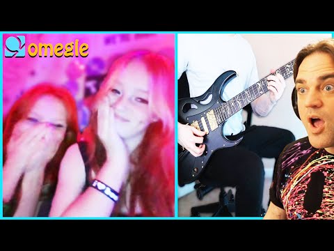 GUITAR TEACHER Reacts : Guitarist BLOWS MINDS on OMEGLE with perfect pitch Reaction - TheDooo