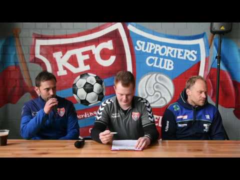 Uerdingerblock Pressekonferenz KFC - FC Kray