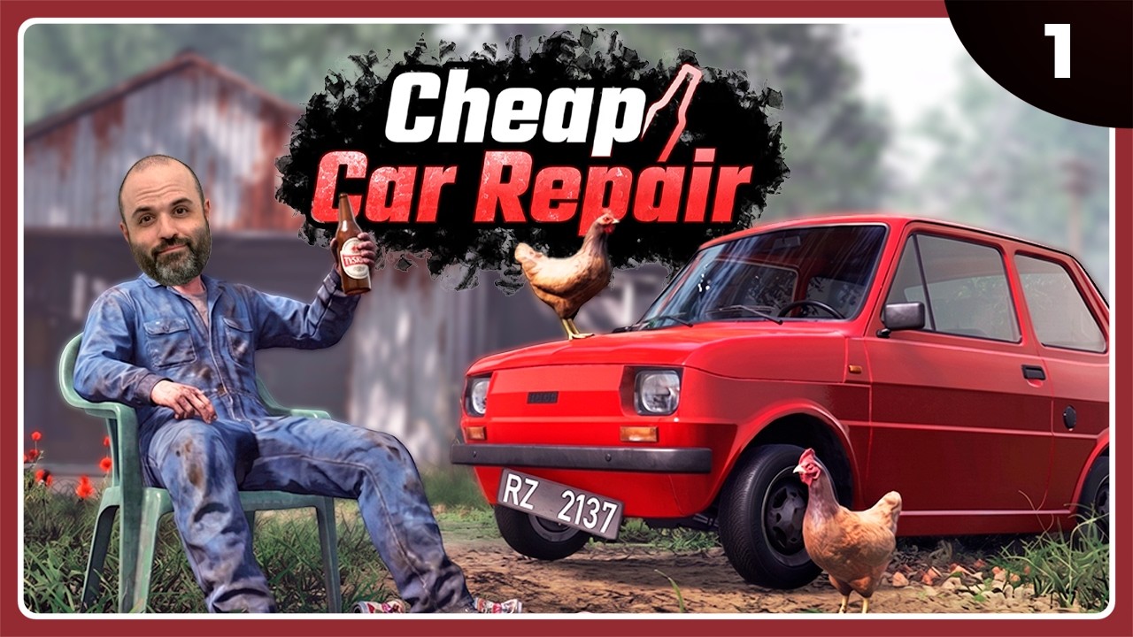 MONTO UN TALLER DE COCHES y ES UNA LOCURA | CHEAP CAR REPAIR Gameplay Español