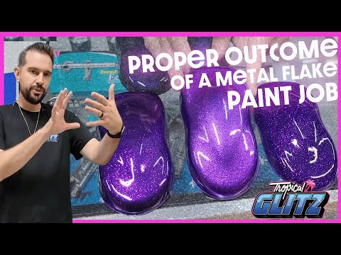 Perfect Match: Using Metal Flake with Matching Basecoats!
