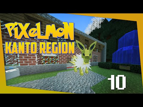 Minecraft: Pixelmon Kanto Region - Episode 10 - Psychic Gym! (Pixelmon 4.2.6)
