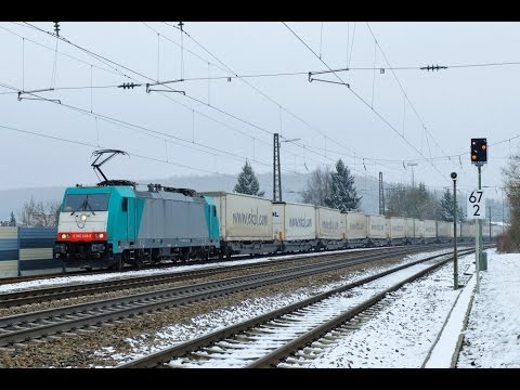 Führerstandsmitfahrt BR 186 Augsburg Hbf - Ulm Hbf