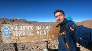 !Deja de planificar tanto tus VIAJES! Conquistando el ABRA DE ACAY! Punto mas alto de la RN40 🇦🇷