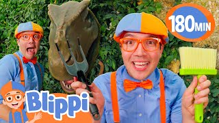 Blippi's Dino Discovery: What's That Roar? | Blippi | Educational Videos for Kids