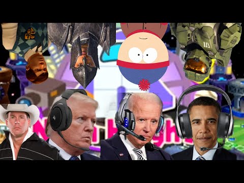 US Presidents and their "friends" plays Mario Party 7  (ft. John Bradshaw Layfield)