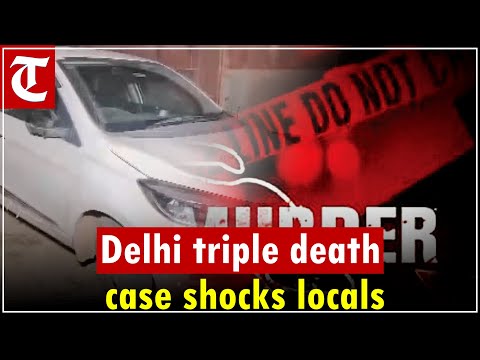 Delhi Triple Death Case Three Bodies Found in Car Police Suspect Suicide