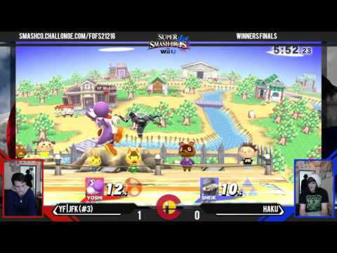 FGF31 - YF|JFK (Yoshi) Vs. Haku (Sheik) - Winners Finals