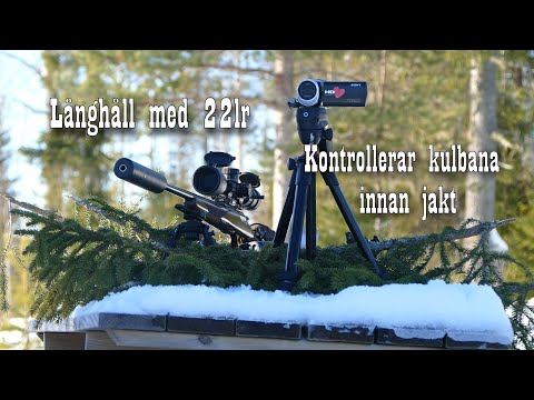 Validering av kulbana inför Ripjakt