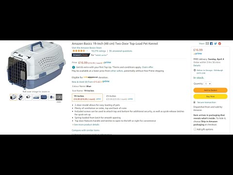 Amazon Basics Pet Carrier Review [] The Best Cheap Cat Carrier?