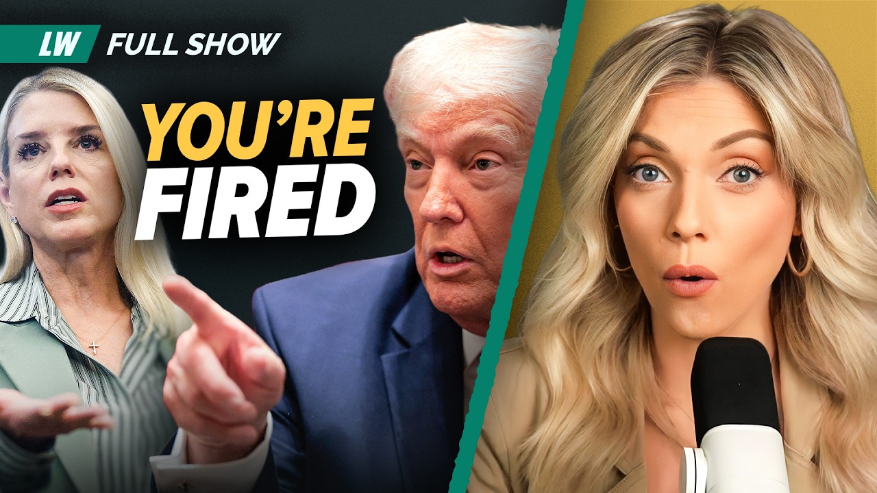 EMERGENCY LIVE: Pam Bondi Fired | Ep 246