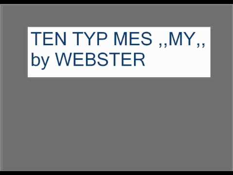 Ten Typ Mes My remix by Webster.wmv