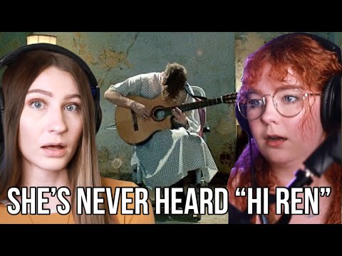 Getting my friend to react to "HI REN" SHE CRIED!