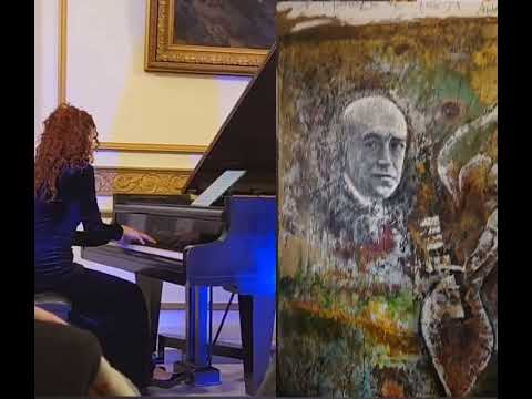 C. Guastavino:  "El Patio" del ciclo "La Siesta" (al lado Museo Falla en Córdoba -Arg) #piano #tour