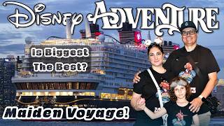 Disney Adventure Maiden Voyage Embarkation Day: Is Biggest The Best? 😃👍🏼🏰🇸🇬🛳⚓️