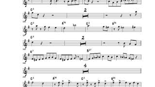 Well You Needn't - Chet Baker Solo Transcription