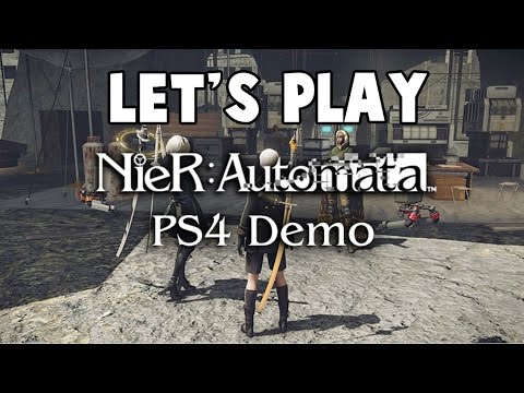 Let's play Nier Autimata demo