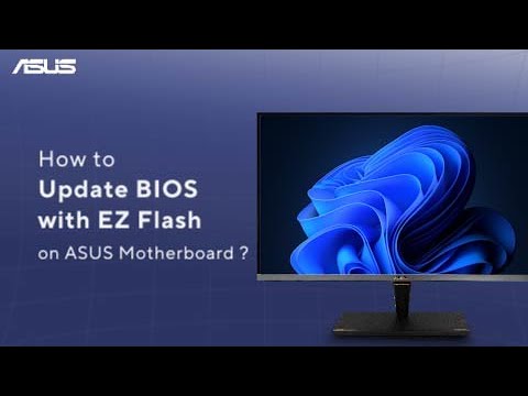How to update BIOS with EZ Flash on ASUS Motherboard ?  | ASUS SUPPORT