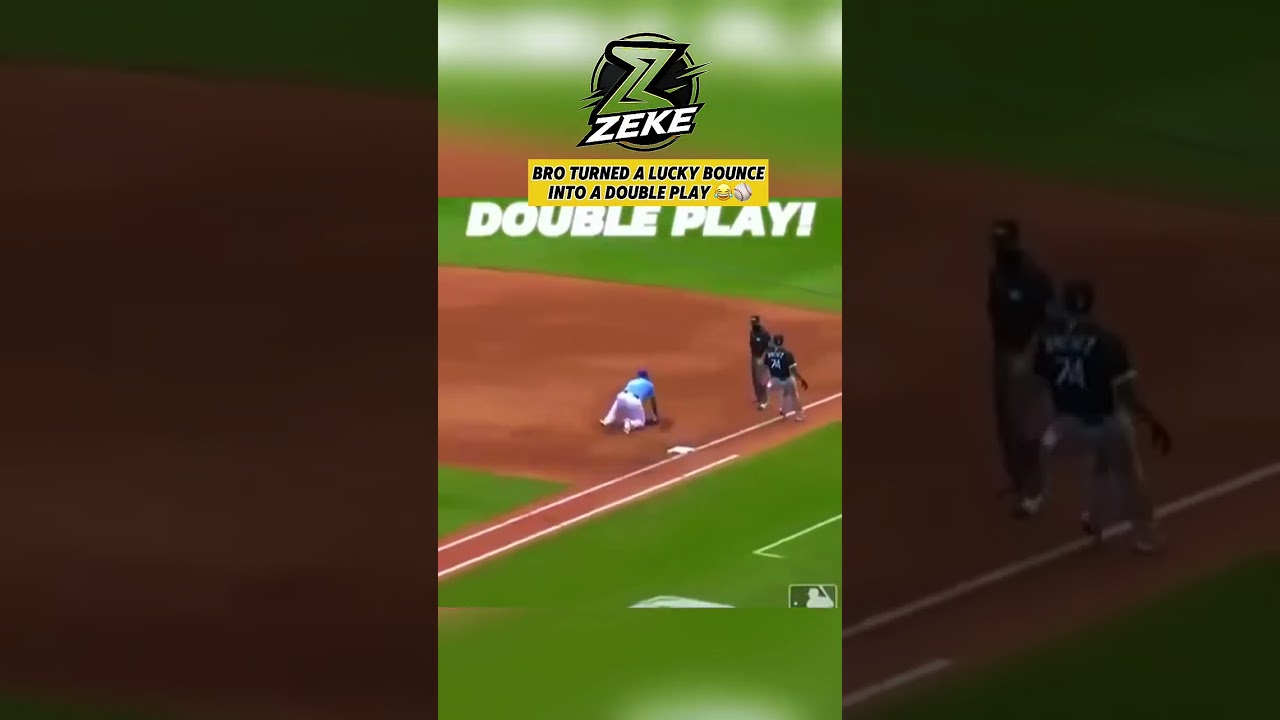 This play makes absolutely no sense ???? #baseball #mlb #shorts