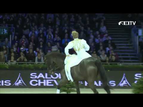 FEI World Cup™ Vaulting 2013/14 Paris - Jaques Ferarri 1st Place