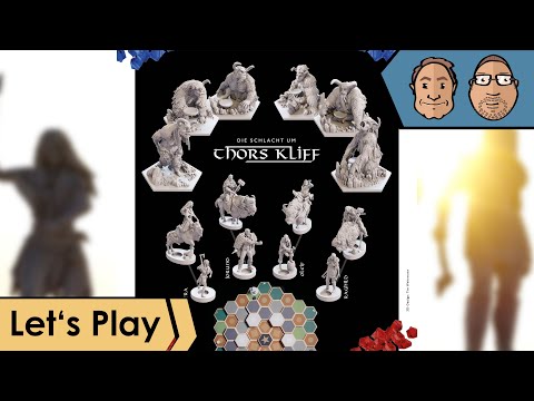 Die Schlacht um Thors Kliff – Brettspiel – Let's Play mit Alex & Peat