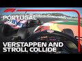 Verstappen And Stroll Collide In Practice | 2020 Portuguese Grand Prix