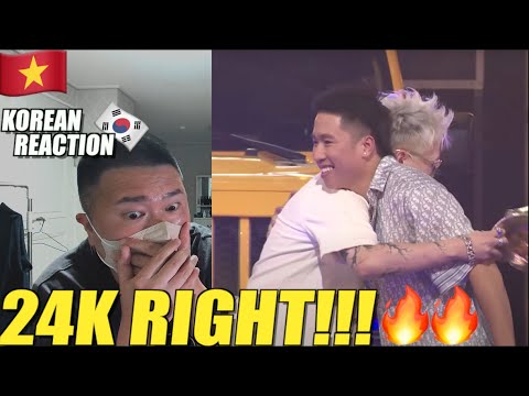 🇻🇳🇰🇷🔥Korean Hiphop Junkie react to Bao Giờ Lấy Vợ - 24k.Right | Rap Việt Mùa 3 (VN/ENG SUB)