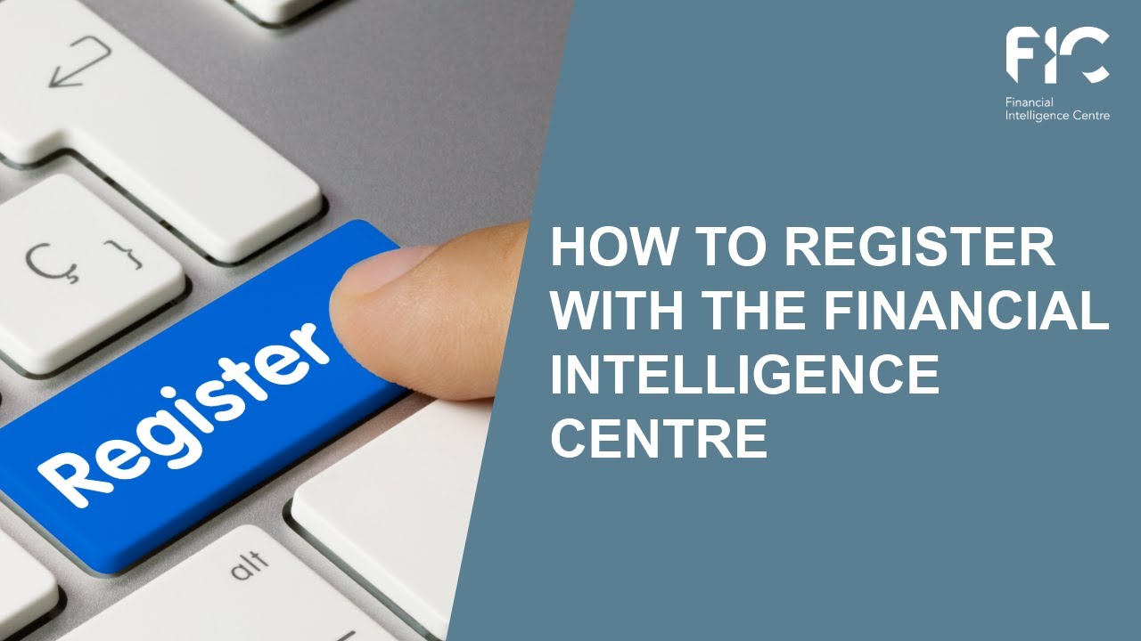 How to register with the Financial Intelligence Centre