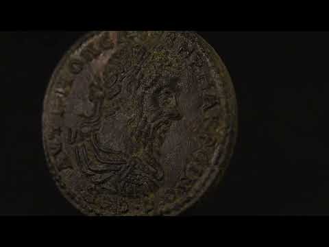 Coin, Ancient Rome, Roman Empire (27 BC – AD 476), Macrinus, Medallion